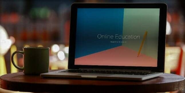 Online Learning Screen