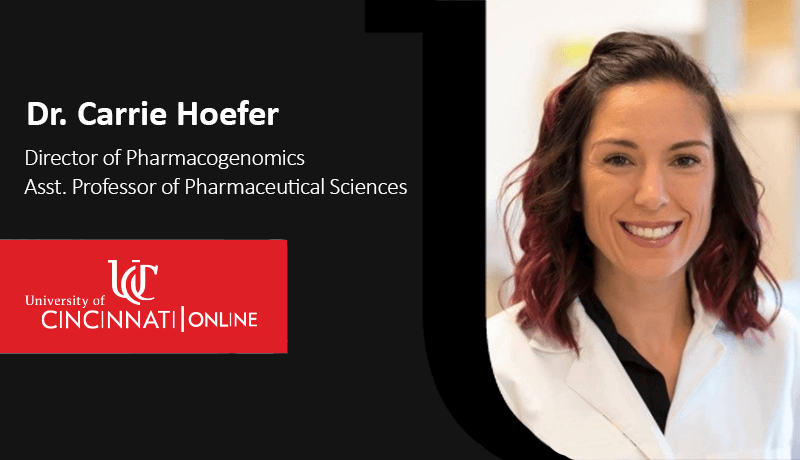 Director of Pharmacogenomics DR. Carrie Hoefer