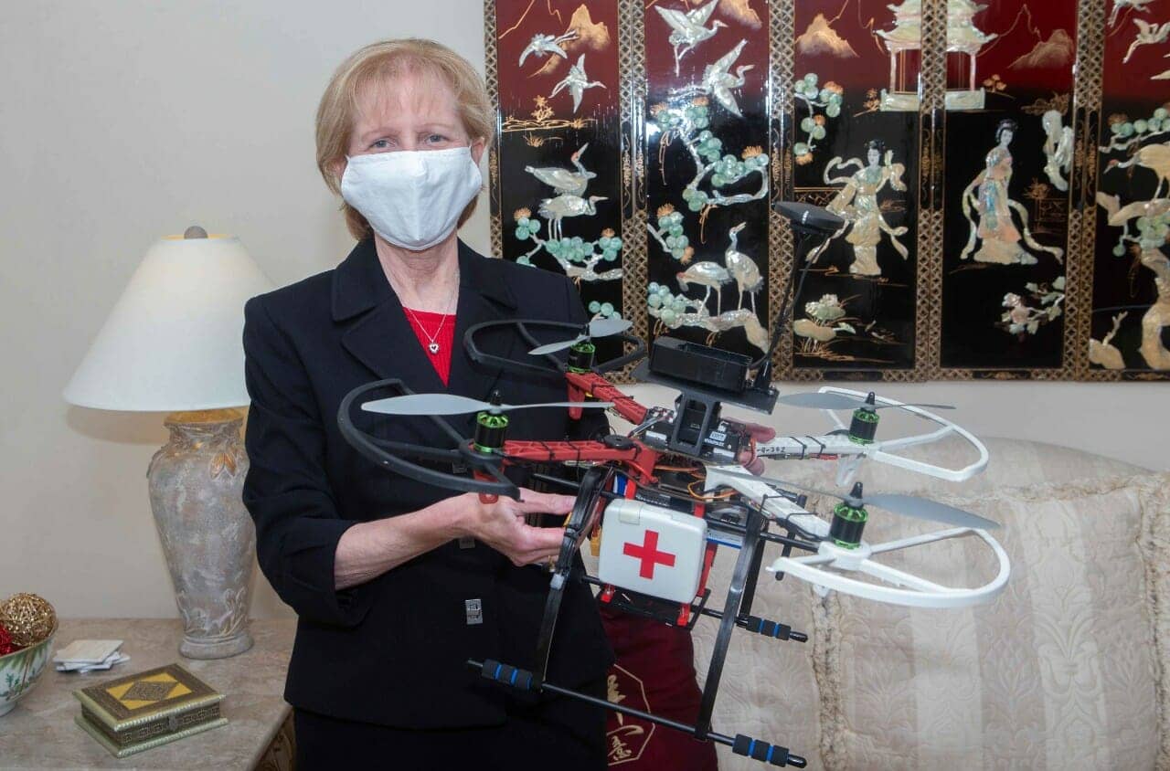 UC's pilot telehealth project demonstrates how drones can be used in healthcare