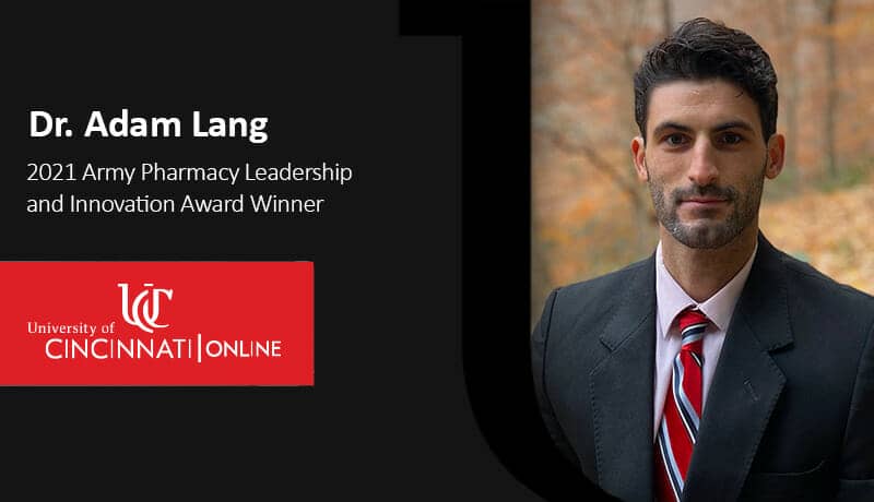 2021 Army Pharmacy Leadership and Innovation Award - Adam Edward Lang