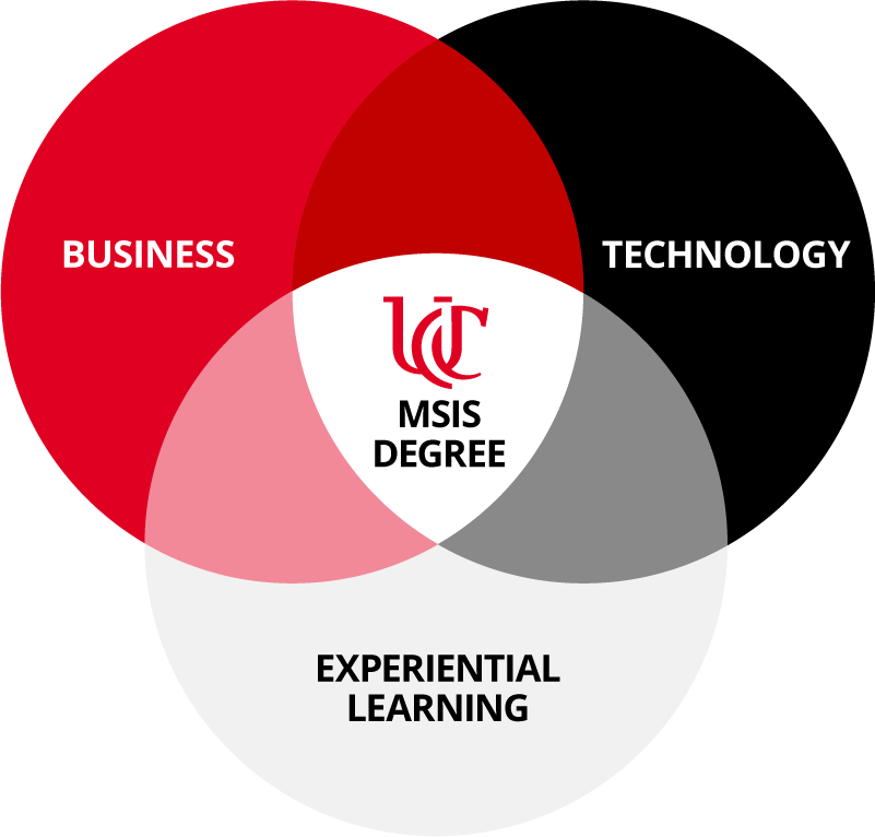 Business, Technology, and Experiential learning all intersect in the MSIS degree